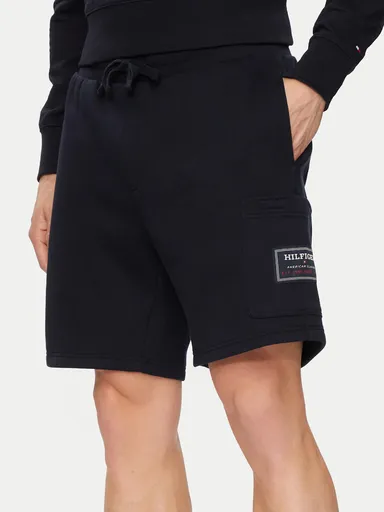 Tommy Hilfiger pánské tmavě modré šortky MW0MW36145 M