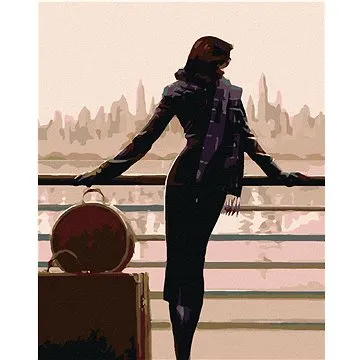 Malování podle čísel - Žena na cestách (HRAmal00777nad)