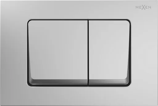 MEXEN Fenix 10 XS splachovací tlačítko, chrom mat 601002