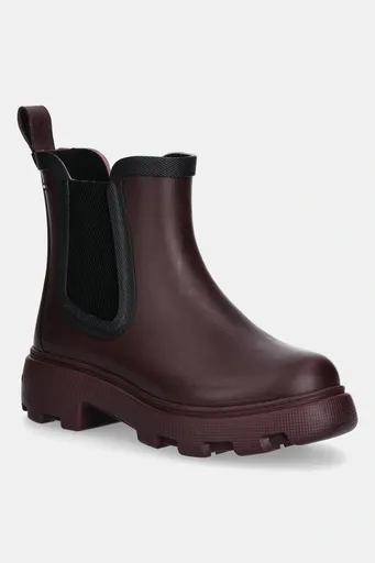 Holínky Tommy Hilfiger FLAG ANKLE RAINBOOT WARM LINING