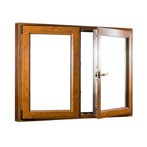 POŠKOZENÉ!!! Dvoukřídlé plastové okno se štulpem REHAU SmartLine + 1250 x 1100