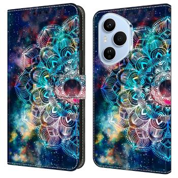 ART Peňaženkový kryt pre Honor 400 Pro 5G MANDALA FLOWER