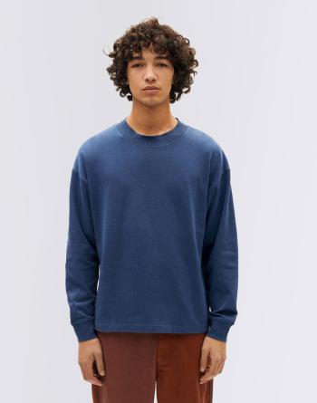 Thinking MU Dark Heritage Hemp Doug T-Shirt BLUE L