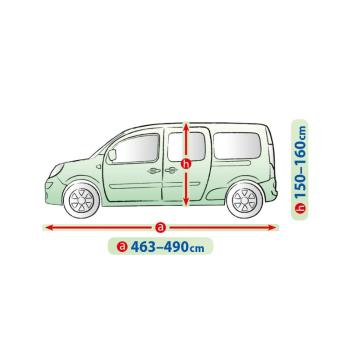 Autoplachta Mobile Garage mini van XXL LAV