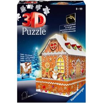 Ravensburger 3D 112371 Perníková chaloupka (Noční edice) 216 dílků (4005556112371)