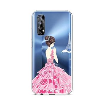 TopQ Realme 7 silikon Pink Princess 62074 (Sun-62074)