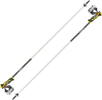 Leki Airfoil 3D White/Neonyellow/Dark Anthracite 135 cm Lyžařské hole