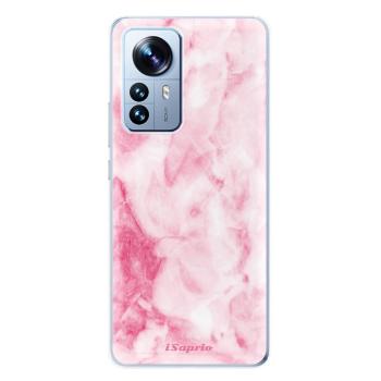 Odolné silikonové pouzdro iSaprio - RoseMarble 16 - Xiaomi 12 Pro