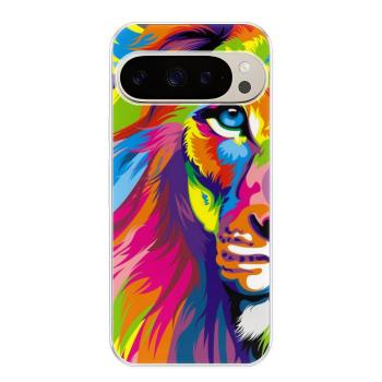 Odolné silikonové pouzdro iSaprio - Rainbow Lion - Google Pixel 9 / 9 Pro