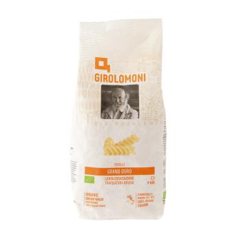 Těstoviny fusilli semolinové 500 g BIO   GIROLOMONI