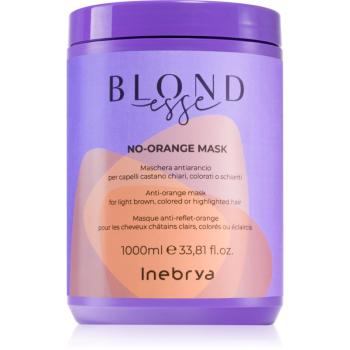 Inebrya BLONDesse No-Orange Mask maska na vlasy neutralizující mosazné podtóny 1000 ml