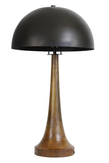 Dřevěná stolní lampa Jovany oil - Ø40*72cm / E27 1865412