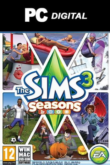 Videójáték kiegészítő The Sims 3 Seasons (PC) DIGITAL