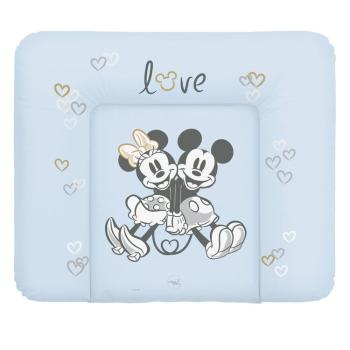 CEBA BABY Podložka přebalovací měkká na komodu (85x72) Disney Minnie & Mickey Blue
