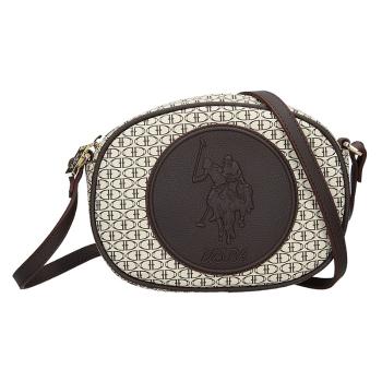 Dámská crossbody kabelka U.S. POLO Apolen - béžovo-hnědá