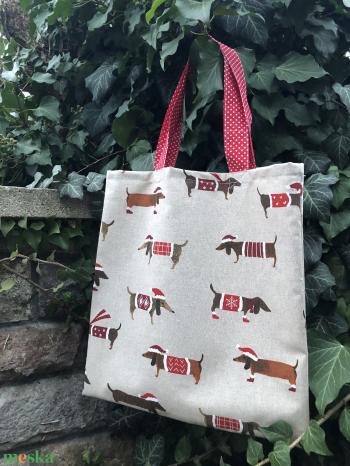 FESTIVE DOGS. Shopper tacsi-imádóknak :)  - No. 2.