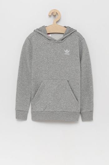 Dětská mikina adidas Originals H32353 šedá barva, s aplikací