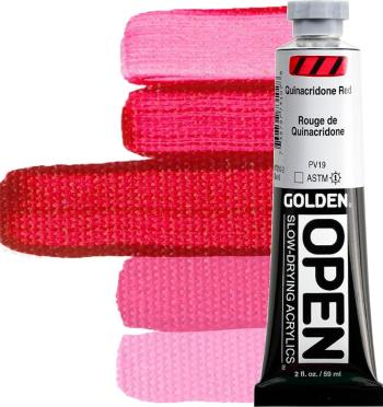 Golden Artist Colors Open Akrylová barva Quinacridone Red 59 ml 1 ks