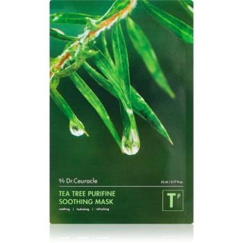 Dr.Ceuracle Tea Tree Purifine zklidňující plátýnková maska pro problematickou pleť, akné 23 ml