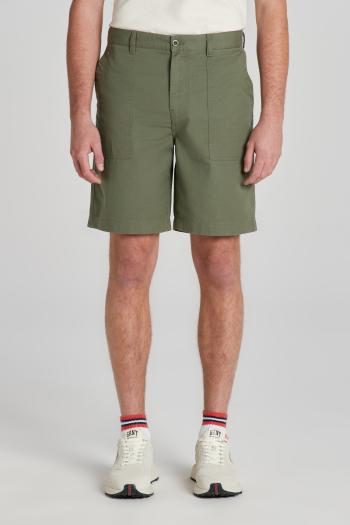 ŠORTKY GANT REG COT/LINEN SURPLUS SHORT FOUR LEAF CLOVER