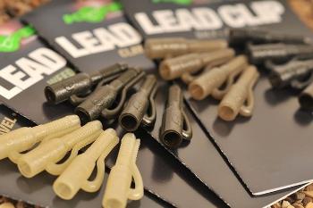 Korda Klipy na olovo Lead Clip 10ks - Silt