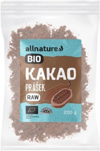 ALLNATURE Kakaový prášok BIO RAW 200 g