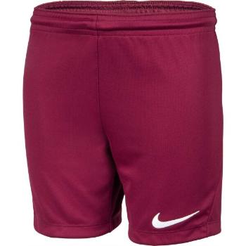 Nike DRI-FIT PARK 3 Chlapecké fotbalové kraťasy, vínová, velikost