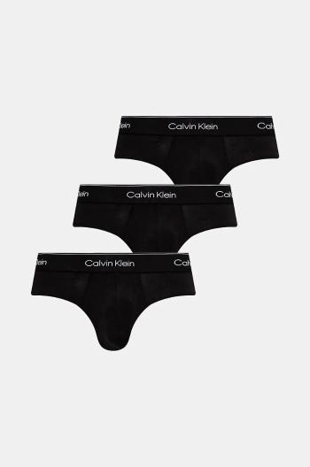 Spodní prádlo Calvin Klein Underwear 3-pack pánské, černá barva, 000NB3962A