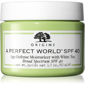 Origins A Perfect World™ SPF 40 Age-Defense Moisturizer With White Tea denní hydratační krém SPF 40 50 ml