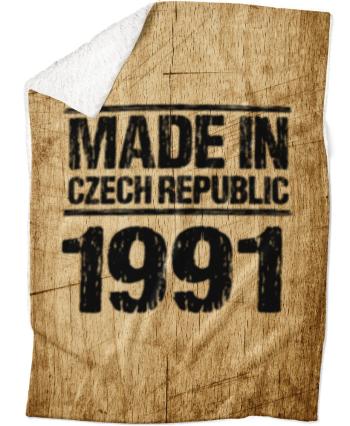 Deka Made In (rok: 1991, Podšití beránkem: ANO)