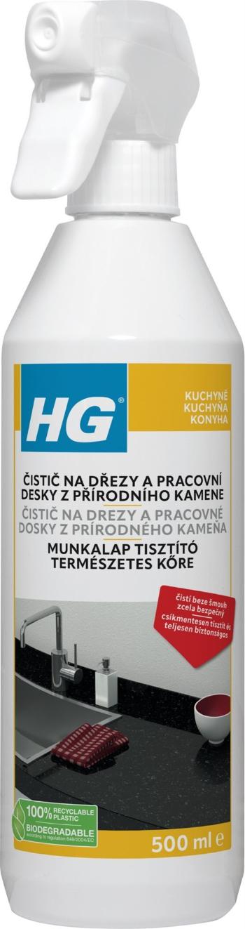 Čistič kamene HG čistič na desky kuchyňské linky z přírodního kamene 500 ml