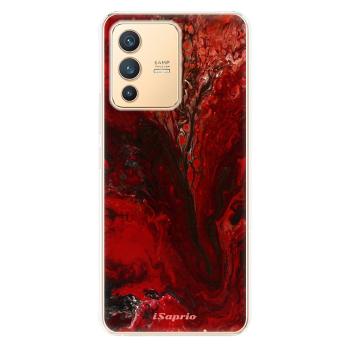 Odolné silikonové pouzdro iSaprio - RedMarble 17 - Vivo V23 5G