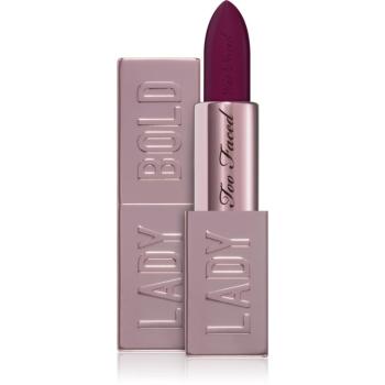 Too Faced Lady Bold Cream Lipstick krémová rtěnka pro dlouhotrvající efekt odstín Upgrade 3,3 g