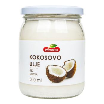 Olej kokosový dezodorizovaný 500 ml   PRIMAVITA