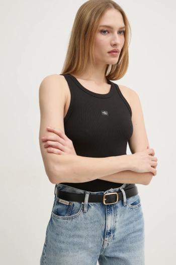 Top Calvin Klein Jeans dámský, černá barva, J20J224762