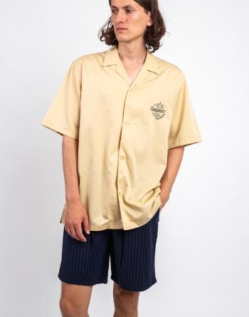 Carhartt WIP S/S Ablaze Shirt Cornsilk/Black XL