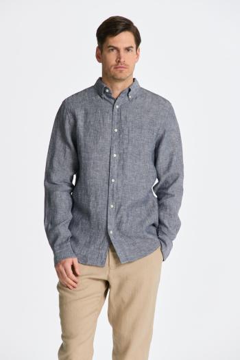 KOŠILE GANT REG LINEN SHIRT MARINE