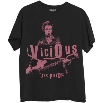 Sex Pistols tričko Sid Photo Čierna L
