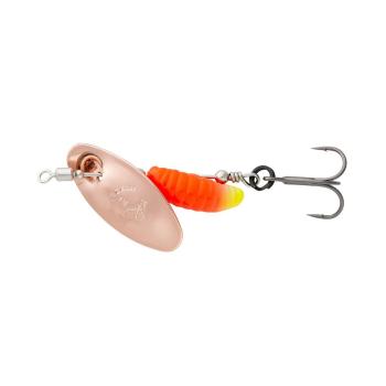 Savage Gear Třpytka Grub Spinners Copper Red Yellow