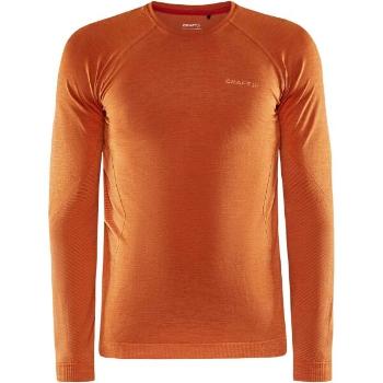 Craft CORE DRY ACTIVE COMFORT LS M Pánské funkční triko, oranžová, velikost