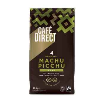 Káva mletá Machu Picchu SCA 200 g BIO   CAFÉDIRECT