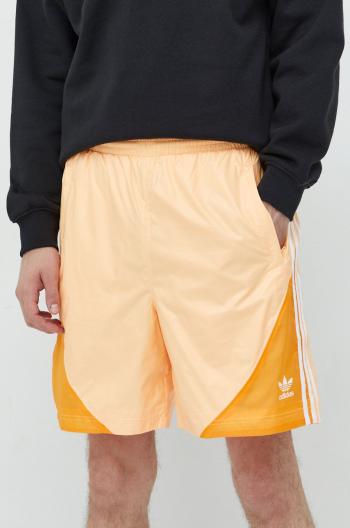 Kraťasy adidas Originals pánské, oranžová barva