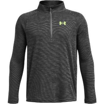 Under Armour TECH TEXTURED Chlapecké triko, tmavě šedá, velikost