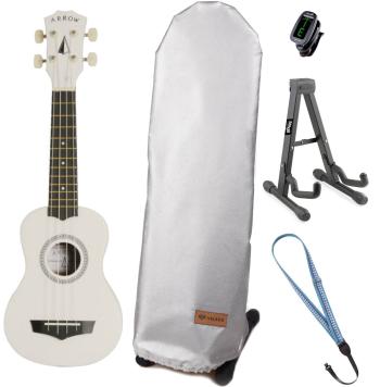 Arrow PB10 Soprano SET White Sopránové ukulele