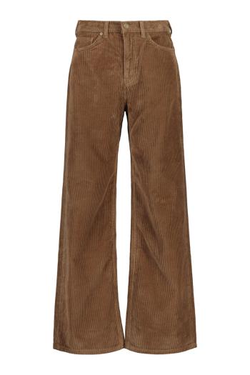 KALHOTY GANT WIDE FIT CORD PANTS COCOA BROWN