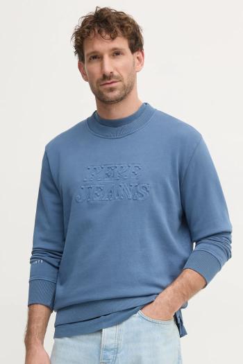 Bavlnená mikina Pepe Jeans DARIUS CREW pánska, s nášivkou, PM582760