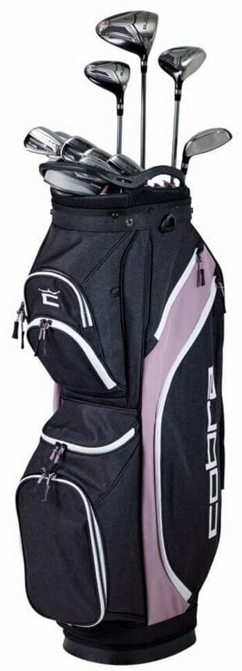 Cobra Golf Fly XL 2025 Black/Pink Pravá ruka Graphite Lady Standard Golfový set