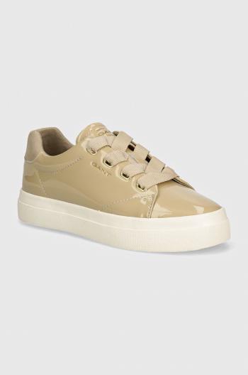 Kožené sneakers boty Gant Avona béžová barva, 29531675 G24