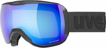 UVEX Downhill 2100 CV Black Mat/Mirror Blue/CV Green Lyžiarske okuliare