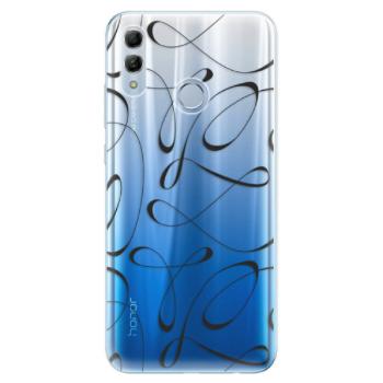 Odolné silikonové pouzdro iSaprio - Fancy - black - Huawei Honor 10 Lite